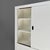 1960s Italian Modern Wardrobe in Light Grey and Black Wood, 1960s For Sale - Image 5 of 18