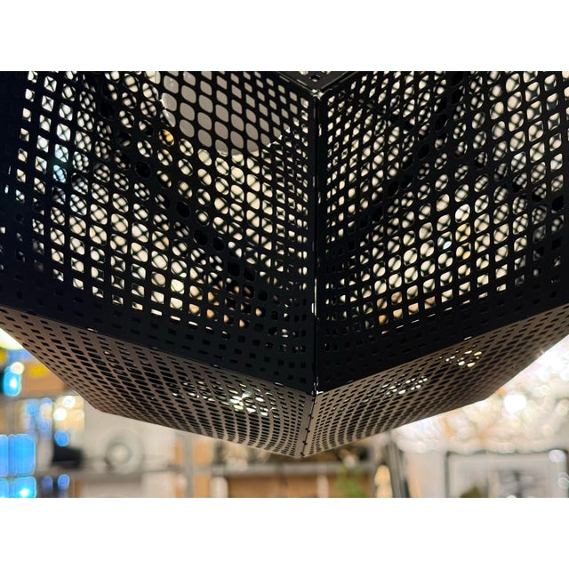 Tom Dixon Black Etch Pendant Light For Sale - Image 9 of 13