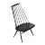 Black Mademoiselle Chair by Ilmari Tapiovaara for Asko, 1960s For Sale
