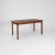Coffee table designed by Hans Olsen for C.S. Møbler. Teak, with top covered in patinated leather. Denmark, 1970s. Height...