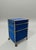 Matte Blue M63 Cabinet on Casters with Drawers attributed to Fritz Haller and Paul Schärer for USM Haller For Sale - Image 5 of 5
