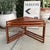 Mid-Century Modern Rare Set of 3 Attributed to Kai Kristiansen Rosewood Nesting Tables, Vildbjerg Møbelfabrik, Denmark, 1960s For Sale - Image 3 of 14