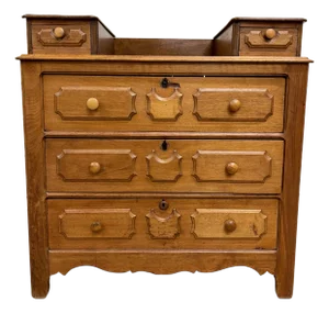 Antique Victorian Walnut Gentleman’s Dresser