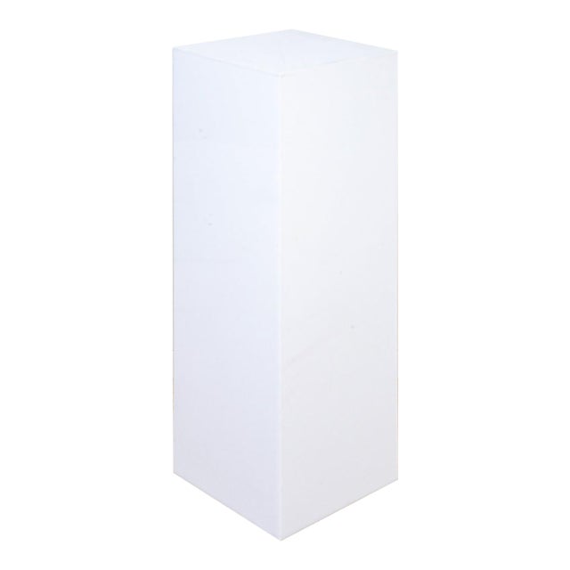 Vintage Illuminated Display Pedestal For Sale