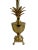 Metal Pair of Late 20th Century Palm Beach Regency Golden Brass Pineapple Lamps For Sale - Image 7 of 12