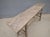 Farmhouse Vintage Rustic Elm Console Table For Sale - Image 3 of 4