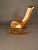 Wood American Victorian Lincoln Rocking Chair in Walnut-Stained Birch With Goose-Neck Arms, Circa 1890 For Sale - Image 7 of 18