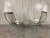 Mid-Century Modern 1950s Jerry Johnson Gothic Leather & Iron Sling Chairs - Set of 2 For Sale - Image 3 of 11