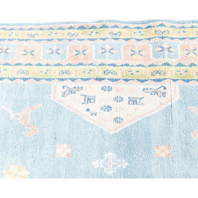 Textile Cotton Agra Rug For Sale - Image 7 of 11