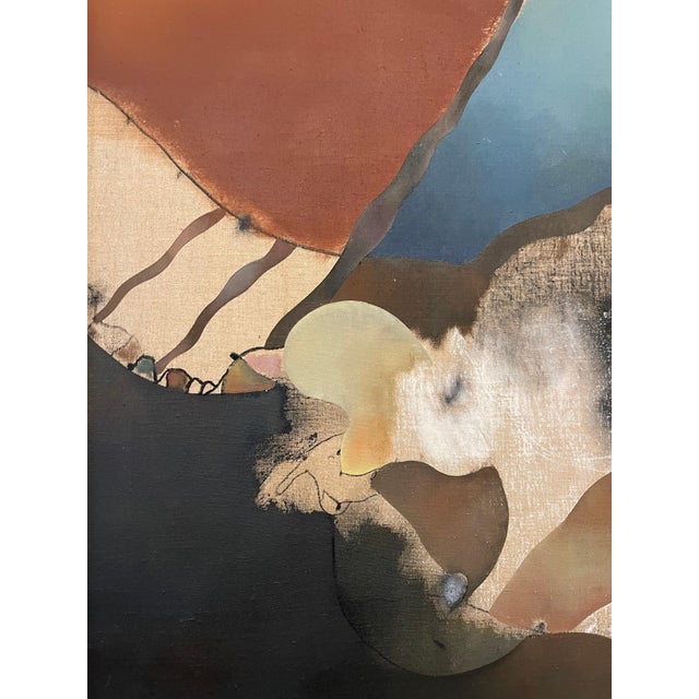 Josep Guinovart Bertrán, Abstract Spanish Catalan Oil Painting Josep Guinovart from Joan Prats Gallery, 1976 For Sale - Image 12 of 16