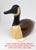 Vintage Hand Carved 7.5" Wood Canada Goose Decoy by Jim Harkness For Sale - Image 12 of 14