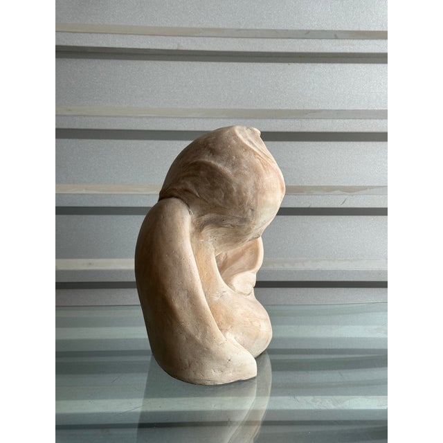 Postmodern 1980s Austin Productions Mother and Child Sculpture For Sale - Image 3 of 6