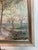 Small French Landscape Oil on Board. C 1940 For Sale - Image 4 of 6