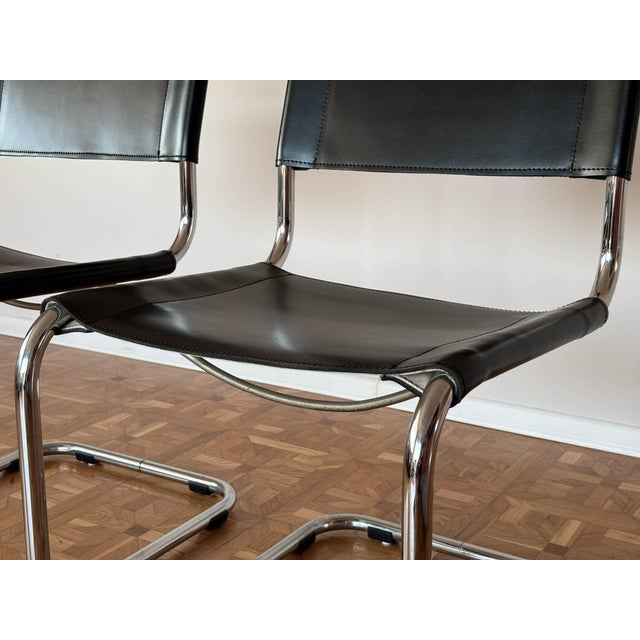 S33 Chairs by Mart Stam for Thonet, 1980s, Set of 2 For Sale - Image 10 of 18