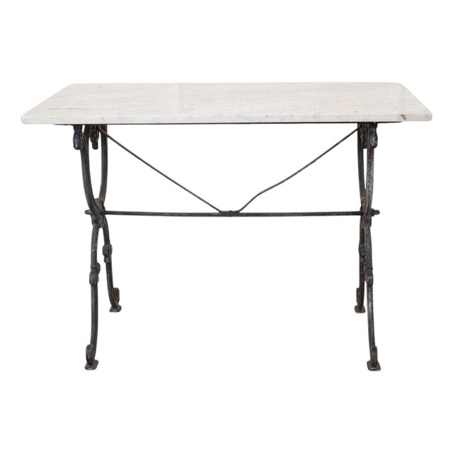French 20th Century Conservatory Bistro Table For Sale