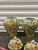 Aqua Hand Painted Floral Colorful Ceramic Ginger Jars With Lids - A Pair For Sale - Image 8 of 8