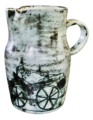 Large Vintage French Pitcher by Jacques Blin, 1950