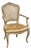 Louis XV Style Cane Armchair, Antique For Sale