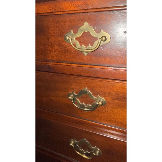 Theodore Alexander Mahogany Four-Drawer Chest For Sale - Image 10 of 16