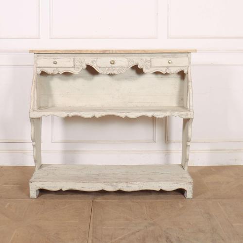 Swiss Carved and Painted Pine Serving Counter For Sale - Image 13 of 13
