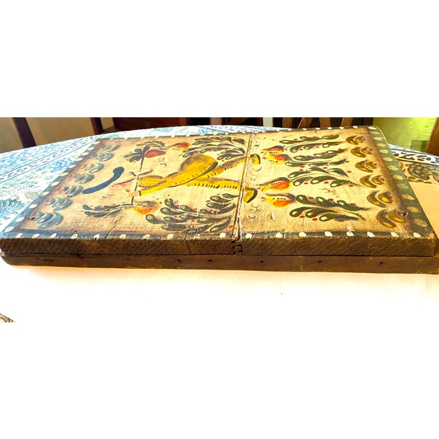 Ca 1950-60 Peter Hunt Attr. Folkart Panel For Sale In New York - Image 6 of 6