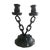 1950s Mid-Century Brutalist Chain Candelabra Candle Holder For Sale