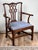 Late 18th Century Antique Chippendale Walnut Open Arm Chair C. Late 18th Century For Sale - Image 5 of 12