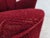 Danish Armchair in Red Furniture Fabric, 1960s For Sale - Image 6 of 18