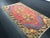 Tribal Red Orange and Yellow Faded Oushak Turkish Traditional Vintage Tribal Area Rug For Sale - Image 3 of 11