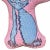 Velvet "MOMster" Sculpted Plush Pillow, Custom Original For Sale - Image 6 of 9