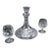 Vintage Ships Decanter & Glass Duo, English, Crystal Glass, Brandy, Rum, Whiskey - 3 pcs For Sale