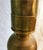 C Gray Chandlers 1882 Scotland Green Cased Glass Brass Gimble Wall Mount Lamp For Sale - Image 12 of 18