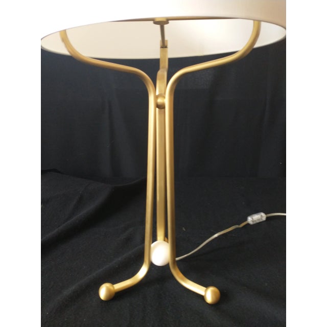 Transitional Baker's Larimar Table Lamp From the Jean Louis Denoit Collection For Sale - Image 3 of 7