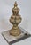 Gold Vintage French Golden Gilt Resin Finial For Sale - Image 8 of 9