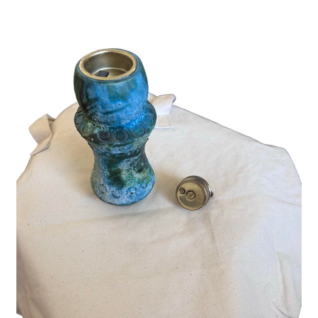 1960s 1960s Fascinating Alvino Bagni Table Lighter From His “Sea Garden” Collection For Sale - Image 5 of 9