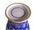 Ceramic Pair Early 20th Century Chinese Cobalt Meiping Vases With Prunus Decoration For Sale - Image 7 of 8