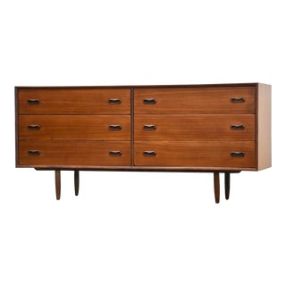 1960s Danish Modern Teak Dresser For Sale