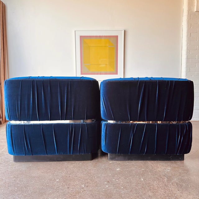 Thonet Cube Sofa and Ottoman Set For Sale - Image 10 of 10