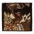 Antique Zabihi Collection Chinese Tiger Pictorial Large Square Rug - 7'3" x 8'1" For Sale