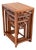 Chinese Nesting Tables, Set of 4 For Sale