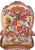 Victorian Walnut Armchair with Royal Coat of Arms Upholstery, 1860 For Sale - Image 3 of 14