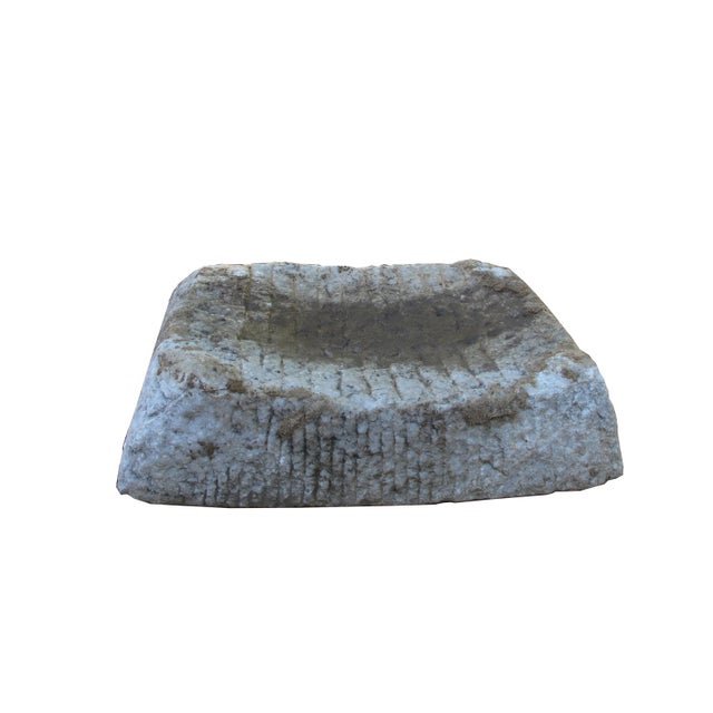 Hand carved from one piece of the stone and then chiseled by the locals from the villages in the northern part of China,...