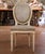 Wood Mid-Century French Louis XVI Painted Dining Side Chairs With Fabric, Set of 4 For Sale - Image 7 of 11
