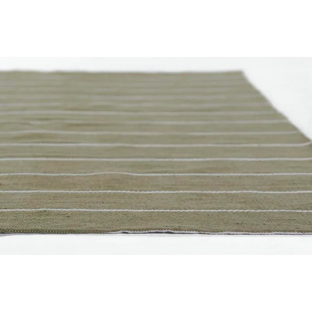 2020s Erin Gates by Momeni River Fine Green Hand Woven Indoor Outdoor Rug 5' X 7'6" For Sale - Image 5 of 10