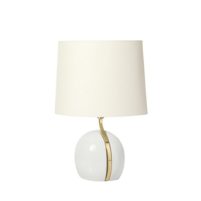 This exceptional pair of Mid-Century Modernist table lamps by Lumi, crafted in Murano, Italy, represents the perfect...