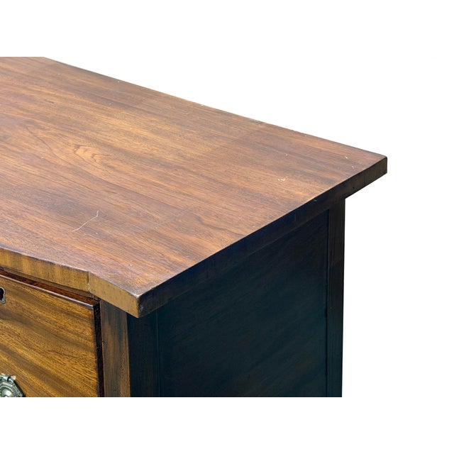 Vintage Western Natural Wood Brandy Board Sideboard Console Table For Sale - Image 13 of 14