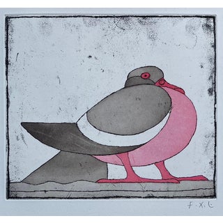 François-Xavier Lalanne, The Pigeon, 2004, Aquatint For Sale