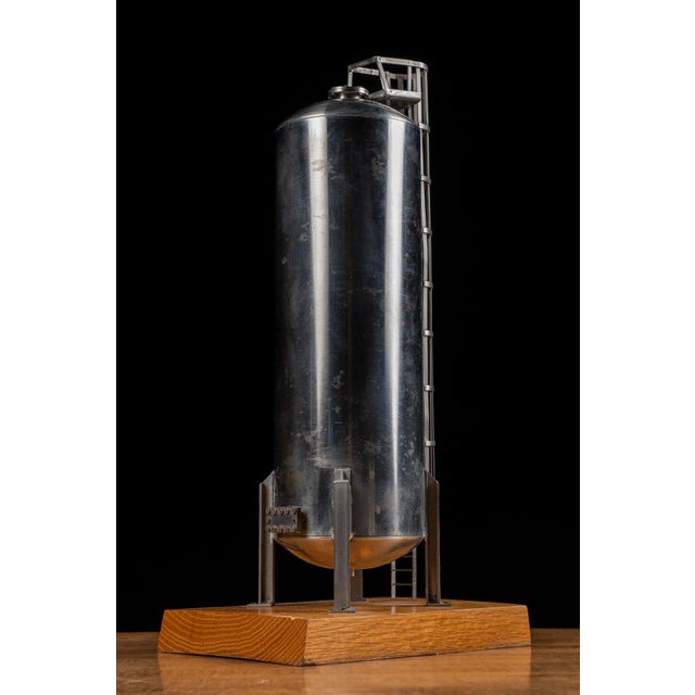 Industrial Mid-20th Century “Big Tom” Industrial Storage Tank Salesman Sample For Sale - Image 3 of 10