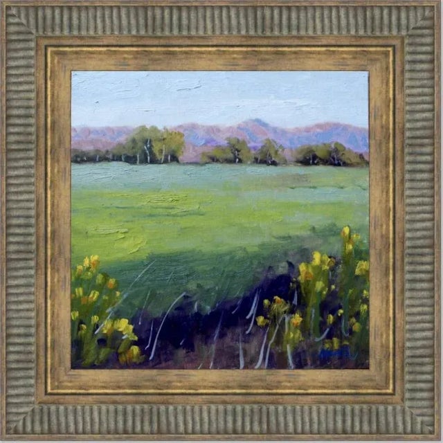 "Carson Valley Morning" Contemporary Landscape Oil Painting For Sale - Image 12 of 12