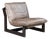 Patinated Leather Sling Lounge Chair from Dreipunkt International, Germany, 1970s For Sale